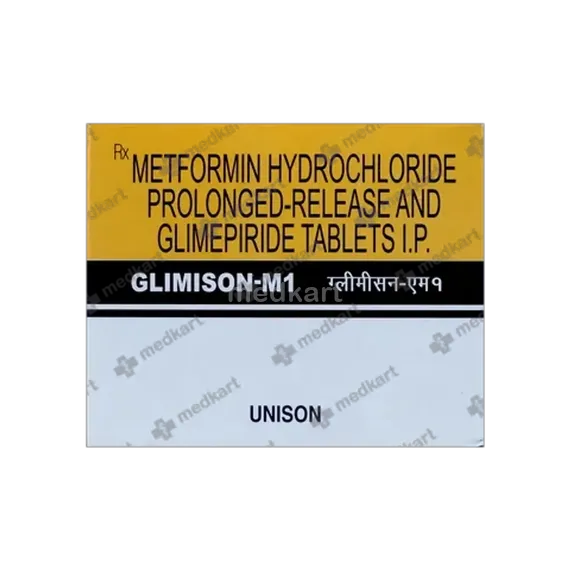 glimison m1 tablet 15's